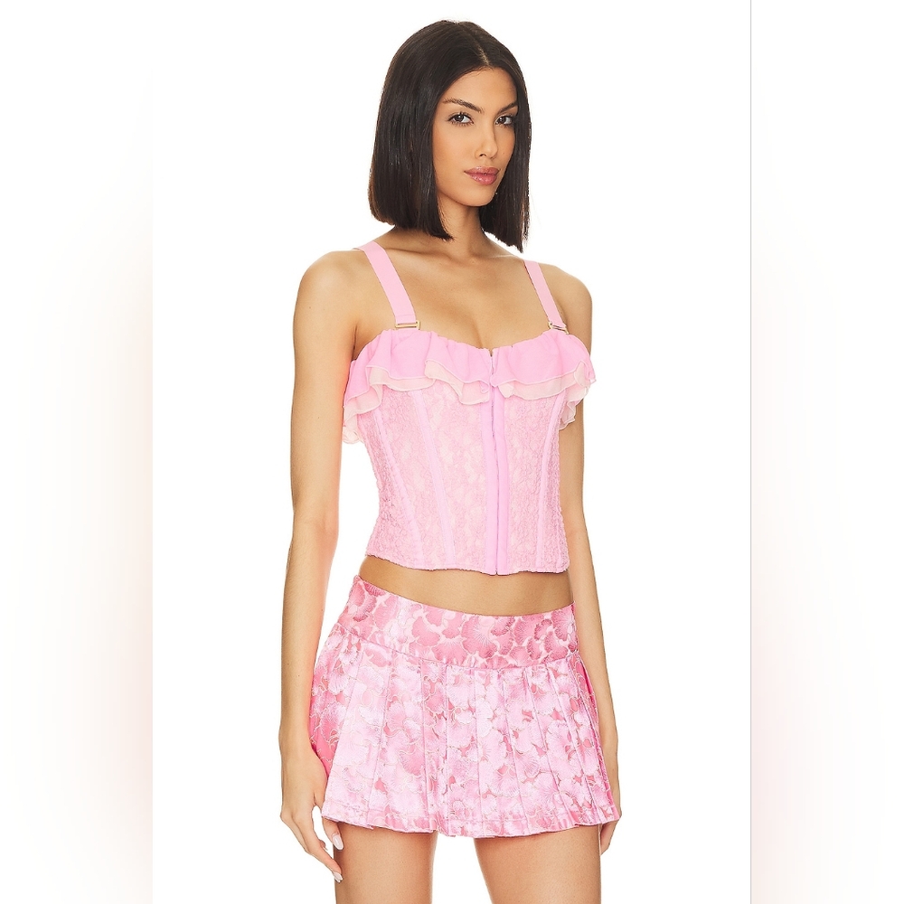3.  NWT HAH SEAMS LIKE A PRINCESS CORSET IN ROSE QUARTZ